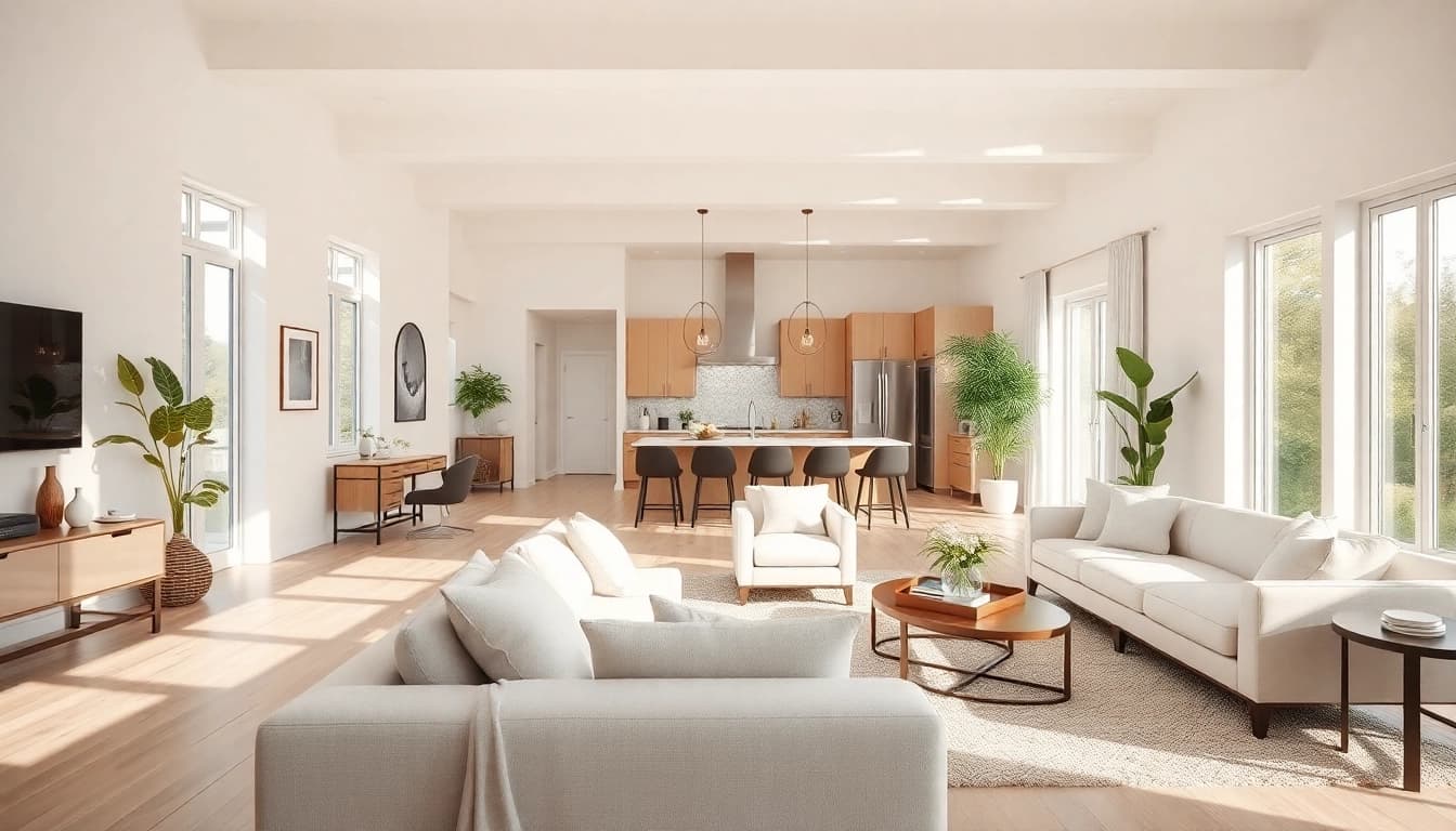 Experience seamless living in a beautifully designed home with natural light and elegant decor.