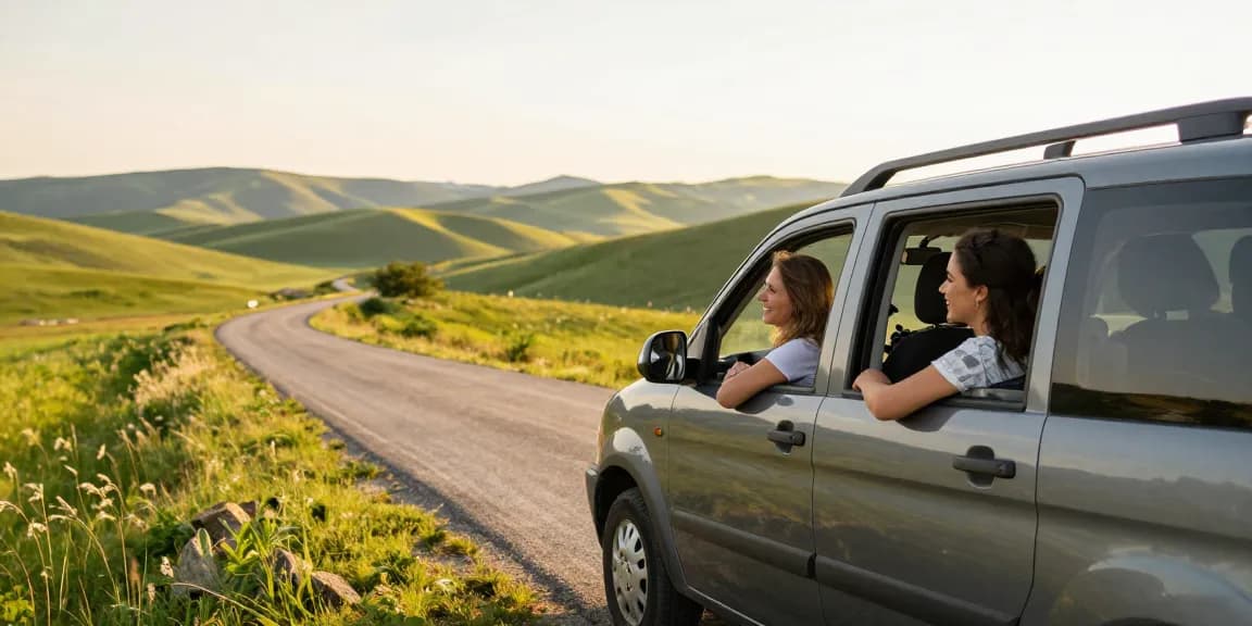 Chirie auto chișinău offers travelers a scenic road trip experience in Moldova with a comfortable rental car amidst beautiful landscapes.