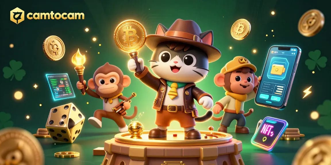 Camtocam provides an engaging casino exploration experience with rich 3D characters and vibrant elements.