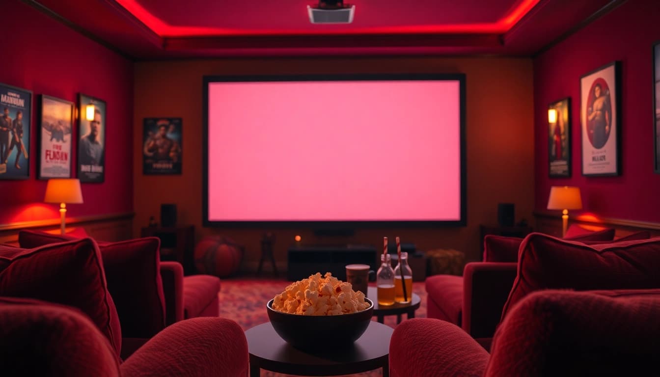 ดูหนังออนไลน์ฟรี ในบรรยากาศโรงภาพยนตร์ที่บ้านพร้อมอาหารขบเคี้ยว
