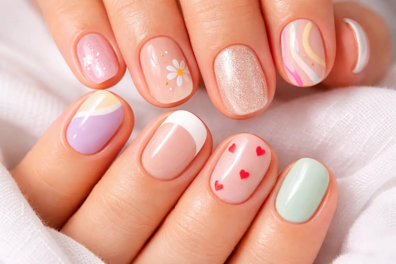 short nails ideas