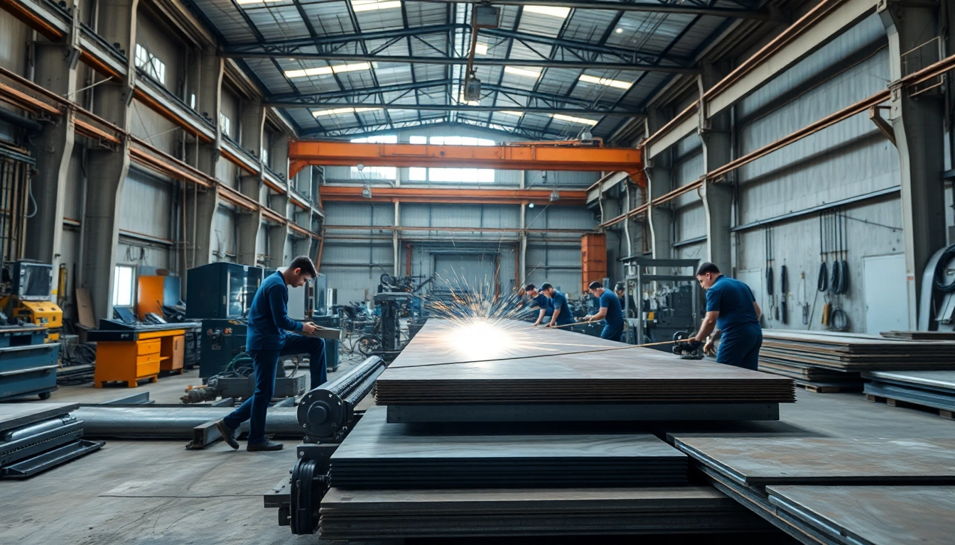 Explore fab u tech's precision metal fabrication with skilled technicians in action.