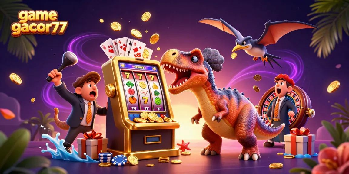 Gacor77 menciptakan kemenangan besar di kasino dengan jackpot dan koin berkilau.