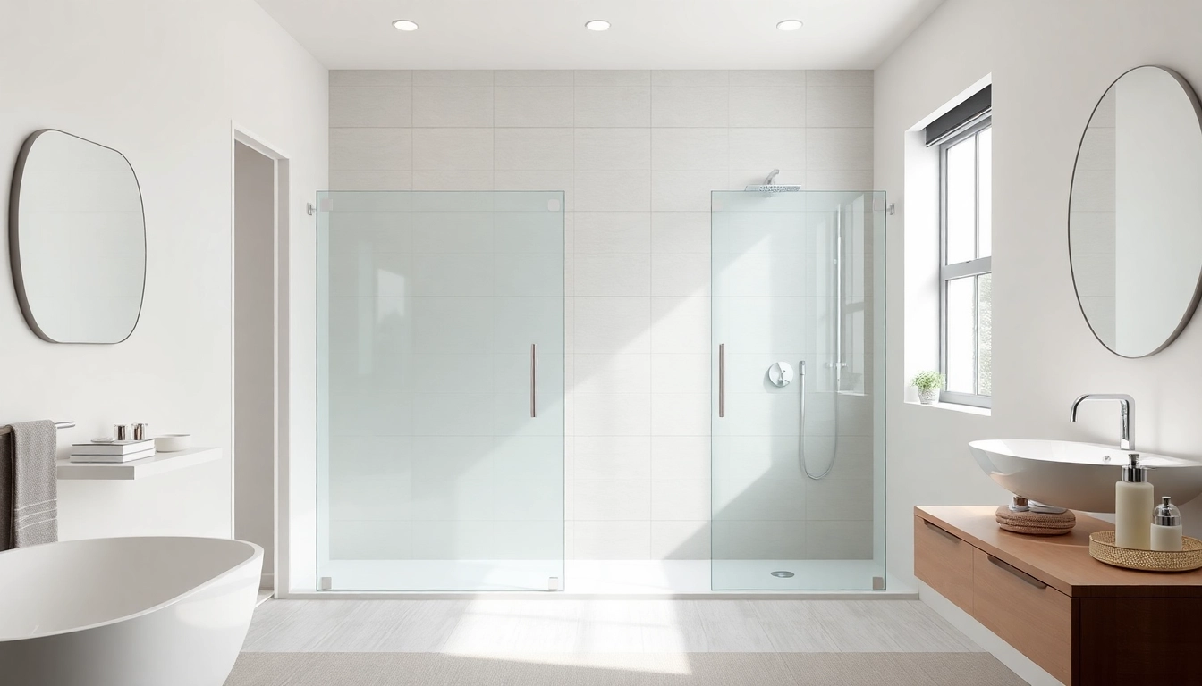 Transform your space with stunning semi-frameless shower screens that combine elegance and functionality.