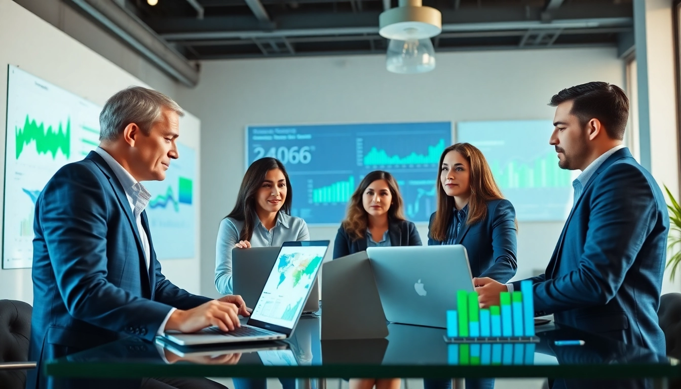 Enhance your competitive intelligence for sales with a focused team analyzing data-driven strategies.