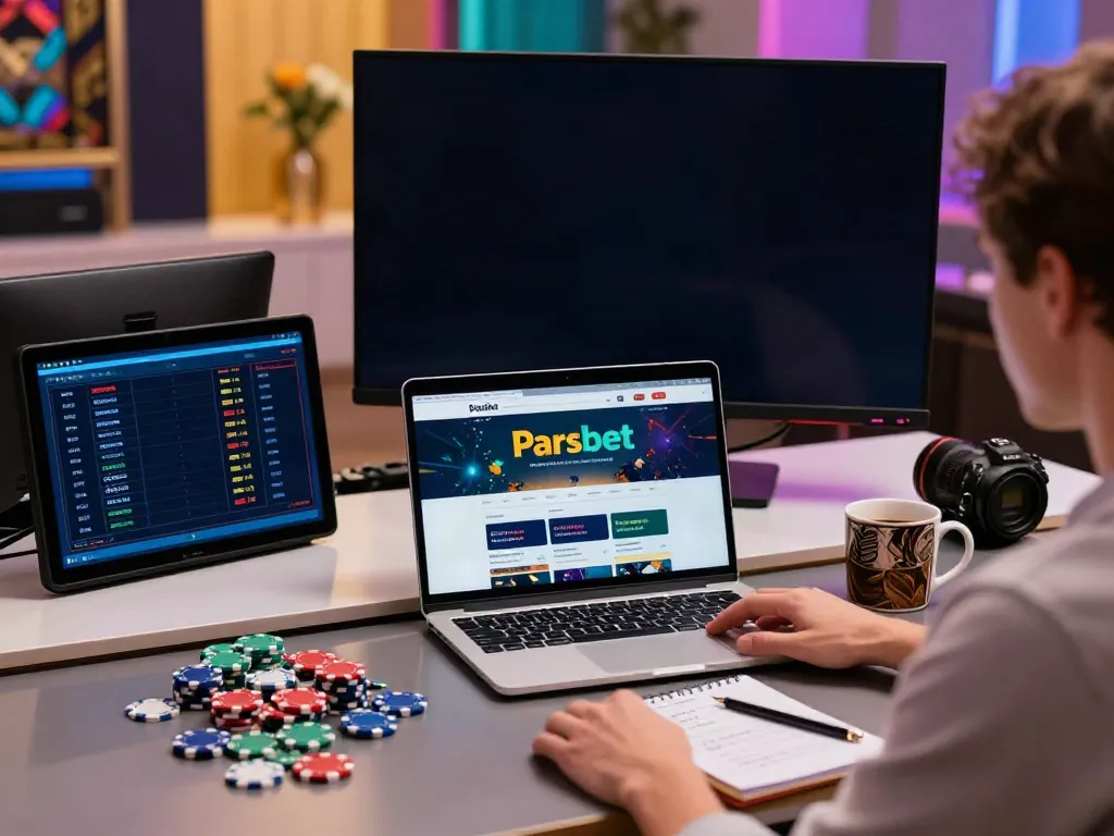 parsbet ile modern dijital kumar deneyimi sunan bir ortam