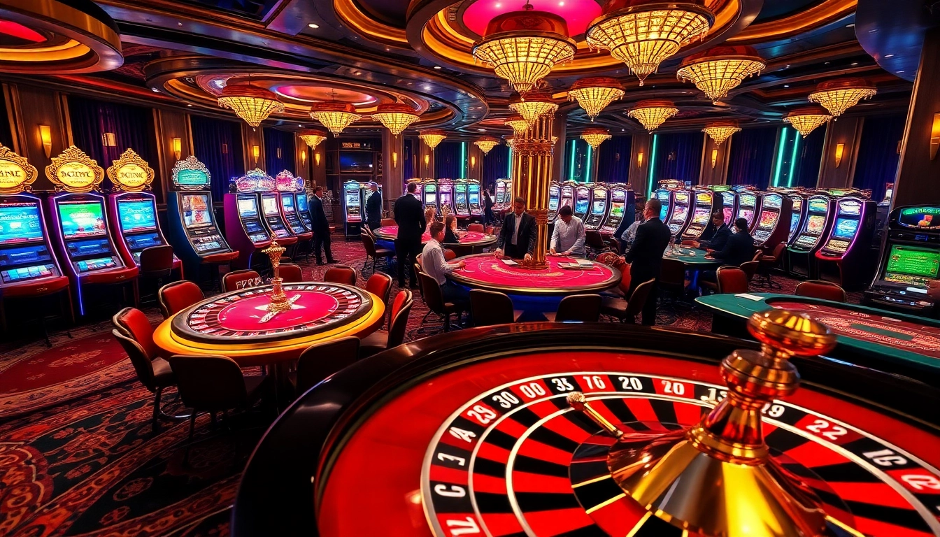 Découvrez l'excitation des meilleurs casinos en ligne avec des tables vibrantes et des roues de roulette.