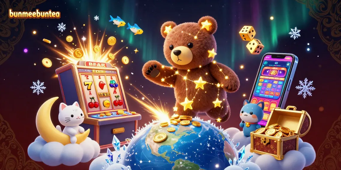 Pemain bunmeebuntea nikmati slot gacor dengan karakter kartun 3D menarik dan mesin slot megah.
