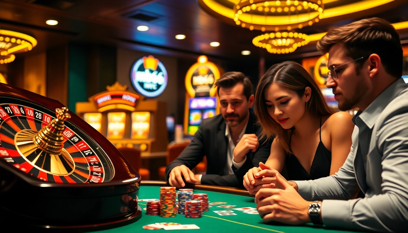 Engage with the thrilling experience of online gambling at mb66.nyc with exciting games and betting.