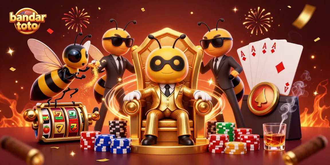 Experience the excitement at bandar toto with vibrant slot machines and a buzzing casino atmosphere