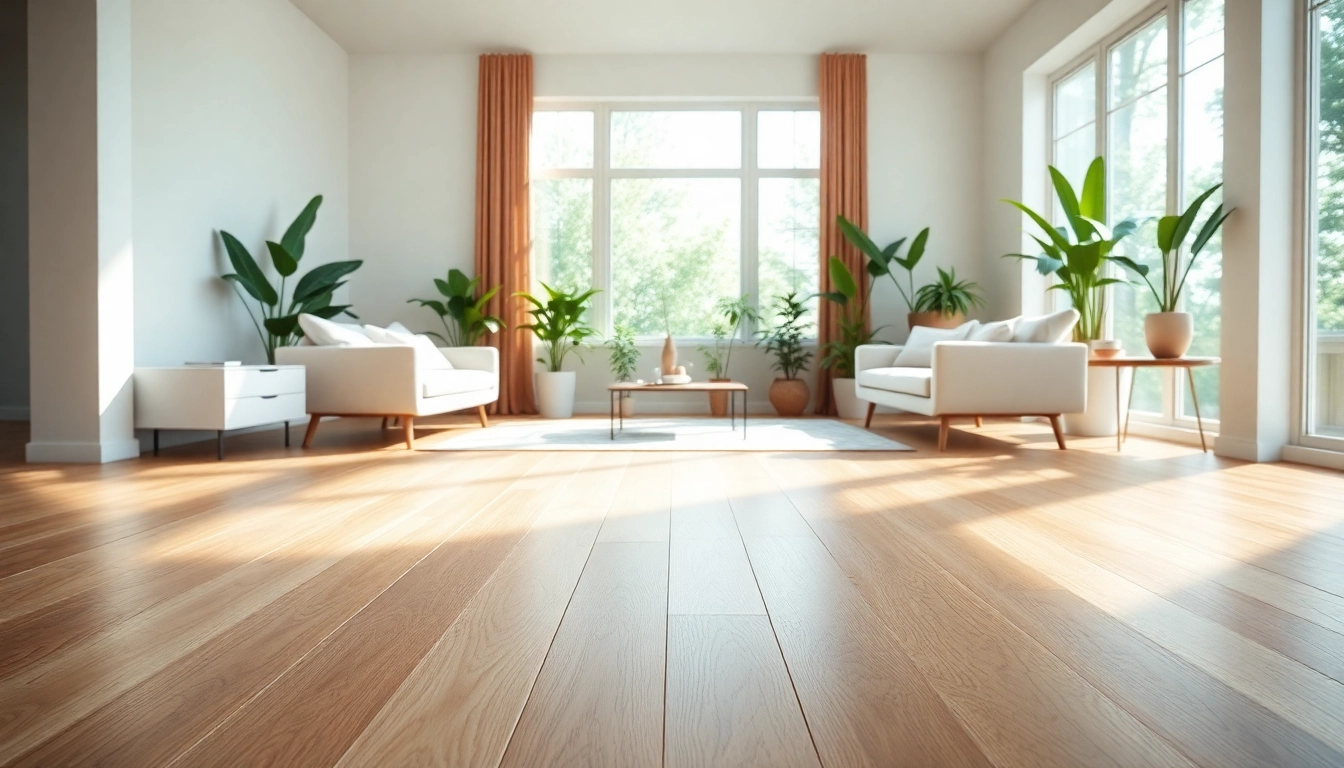 Transform your living space with luxury vinyl flooring that features a sleek design and inviting atmosphere.