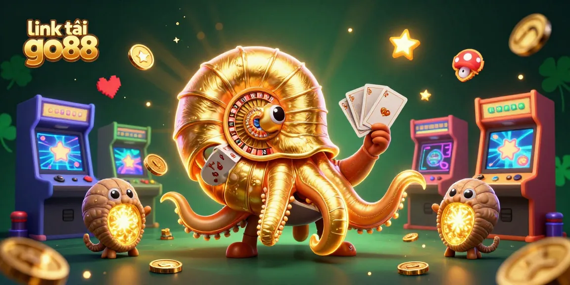 Win big with link tải go88 as you explore vibrant 3D casino game elements and characters in action.
