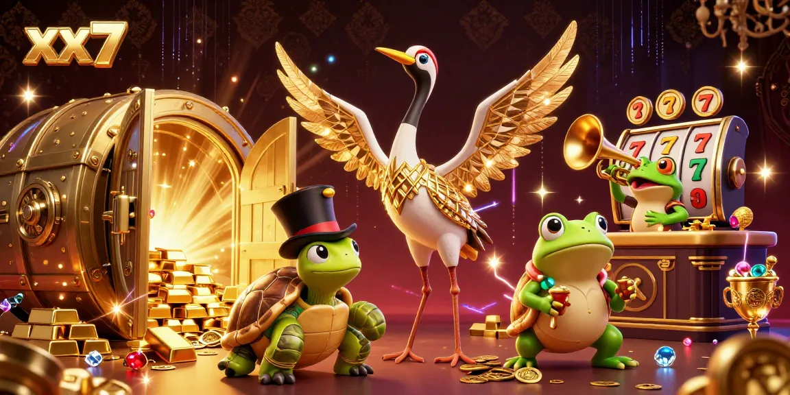 Immersive xx7-themed casino experience showcasing vibrant games and characters.
