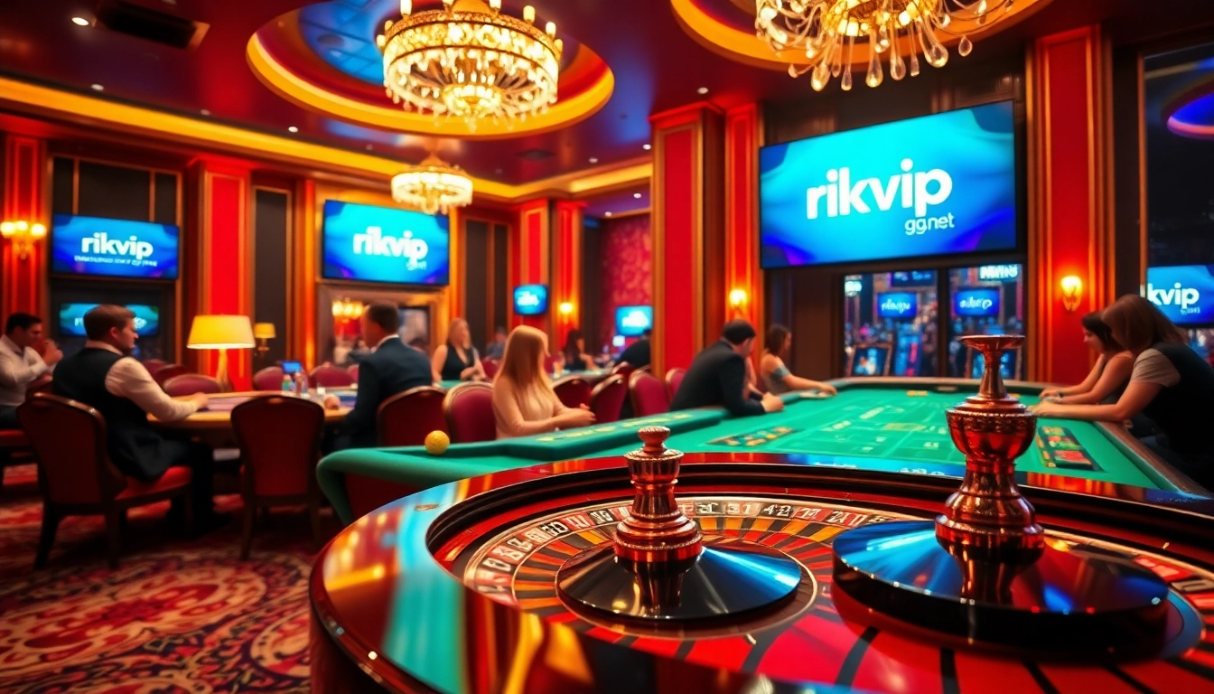Experience thrilling gambling at rikvip.gb.net with vibrant casino tables and immersive action.