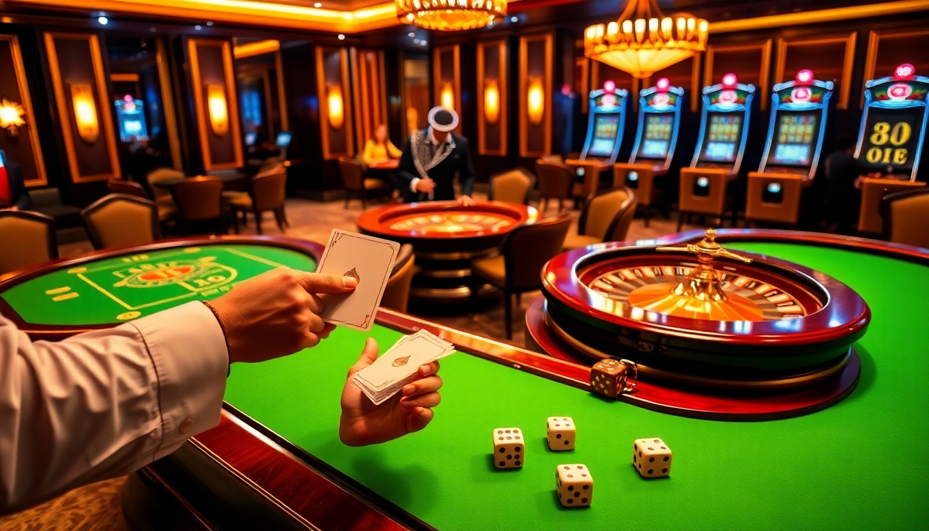 Vivez l'action aux meilleurs casinos en ligne avec des joueurs engagés dans le poker et la roulette.