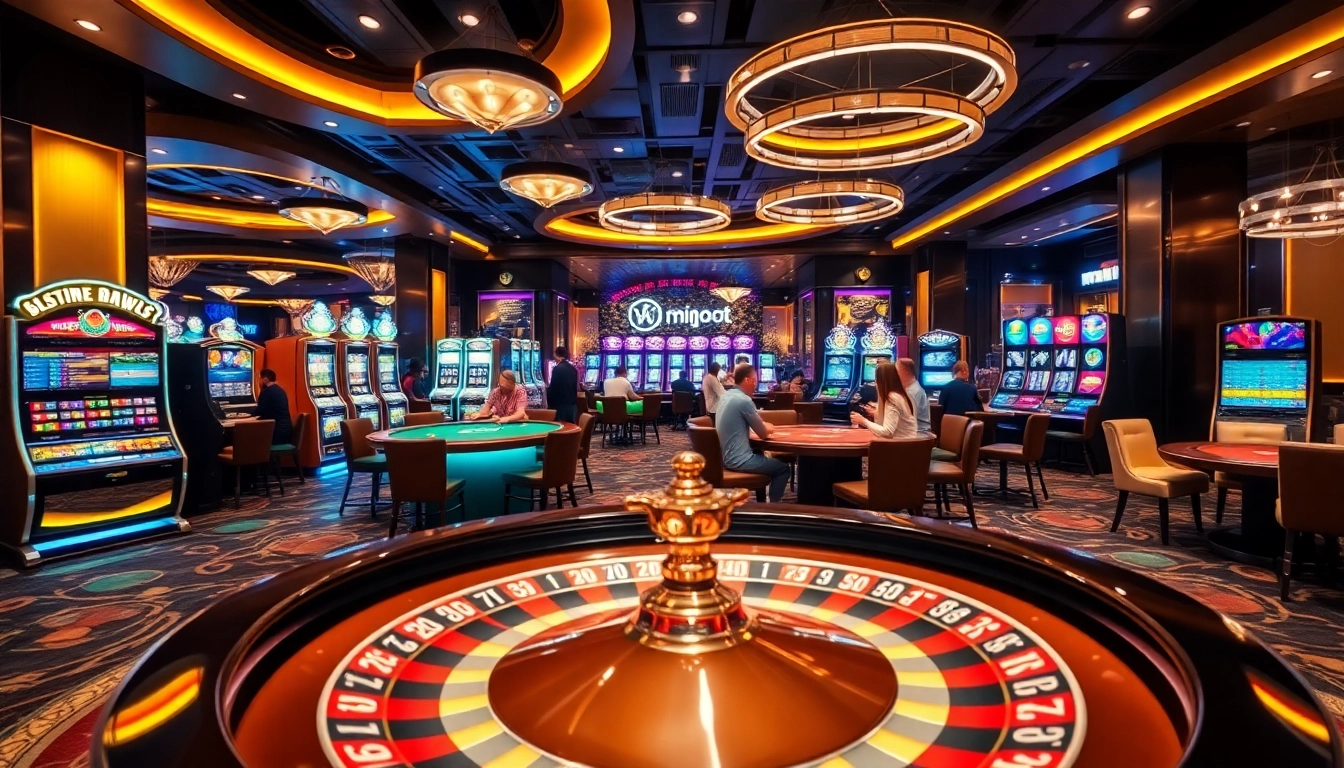 Experience the thrill of mmoo gaming at a vibrant and luxurious casino.