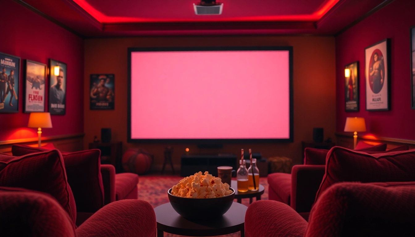 ดูหนังออนไลน์ฟรี ในบรรยากาศโรงภาพยนตร์ที่บ้านพร้อมอาหารขบเคี้ยว