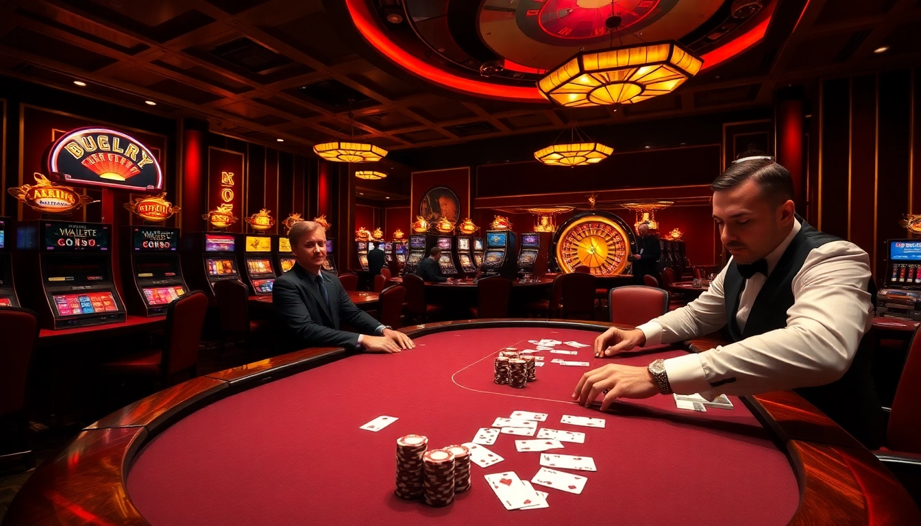 Experience thrilling poker play at c54.gb.net with luxurious casino elements and excitement.