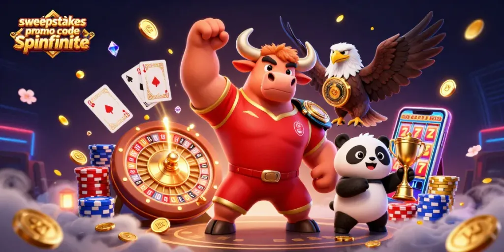 Win exciting prizes with the sweepstakes casino promo code spinfinite at engaging online gaming platforms.