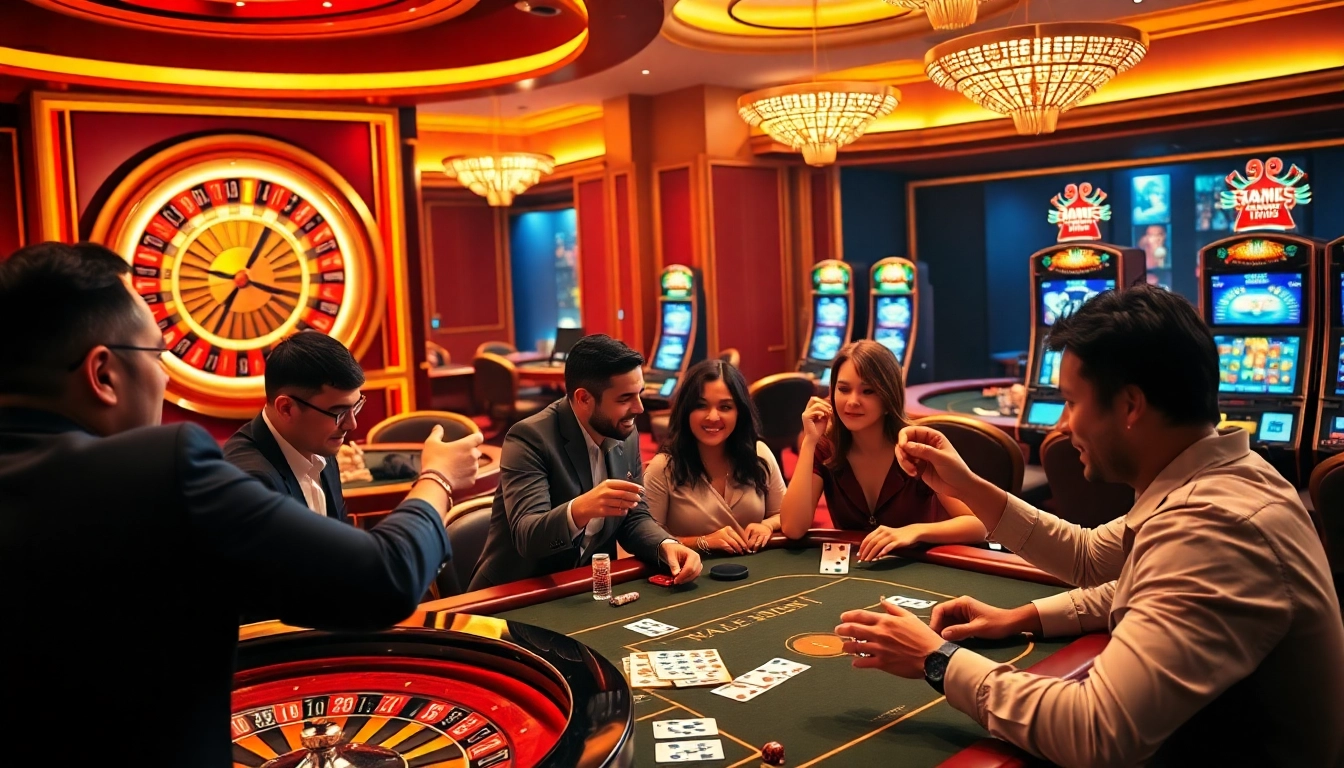Vivez une action palpitante aux meilleurs casinos en ligne avec des tables de jeu vibrantes et des joueurs engagés.