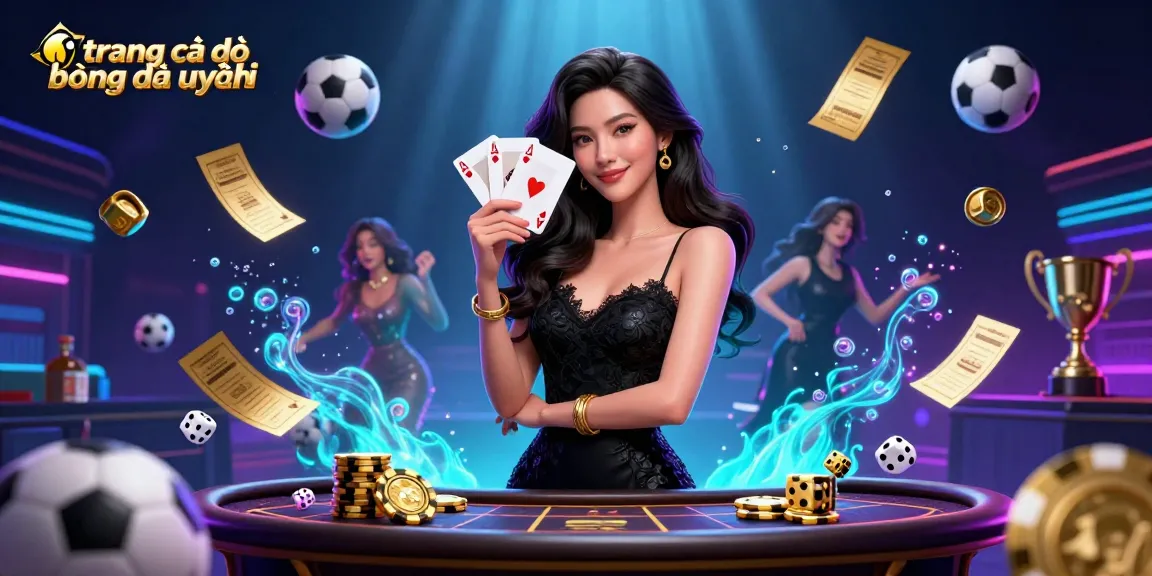Experience the thrill of professional betting with this stunning scene showcasing trang cá độ bóng đá uy tín.
