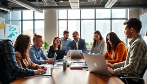 Engage with expert smm services from a dedicated marketing team in action.