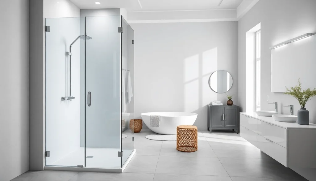 Sonni sanitär GmbH präsentiert hochwertige Badprodukte in einem modernen Badezimmerdesign.