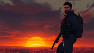 Hero on a mission embodies strength in a setting better than Jack Reacher