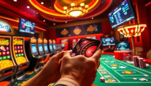 Engage with ink vao 12bet on a vibrant casino interface showcasing exciting games and betting options.