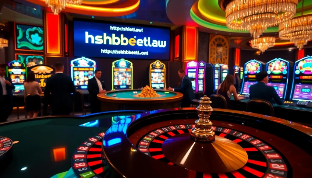 Players placing bets at a lavish casino table, inspired by https://shbet.law/ with vibrant ambiance and excitement.
