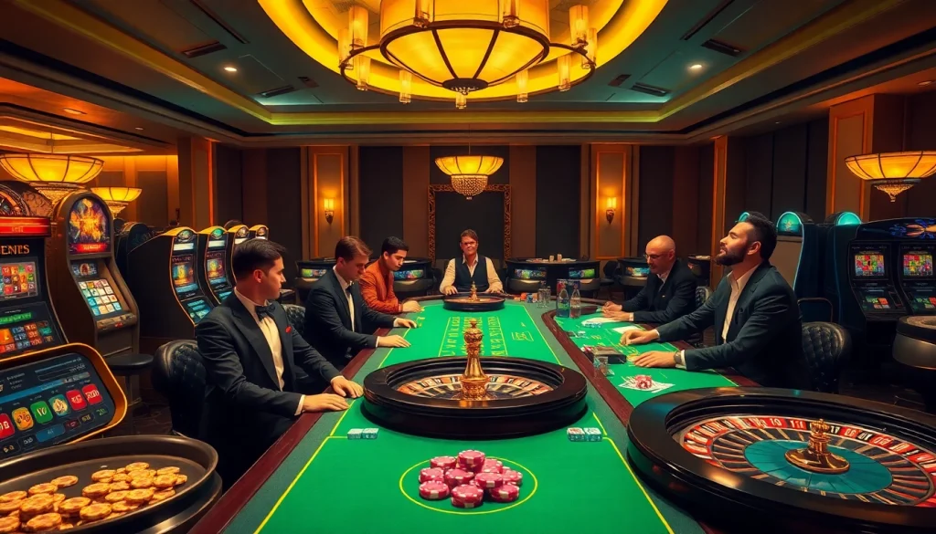 Engaged players at an online gambling table highlighting mk8th.net, showcasing excitement and strategy in play.