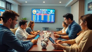 Pemain Togelsumo yang bermain secara online, menonjolkan kegembiraan dan kebersamaan dalam permainan Togel.