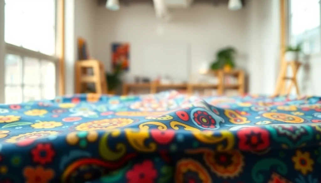 Bekijk tricot jersey bedrukt stoffen met levendige patronen perfect voor mode en interieur.